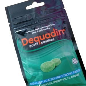 Dequadin Pastilles Menthol Extra Strong x 20g
