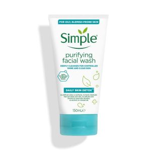 Simple Daily Skin Detox Purifying Gel Wash x 150ml