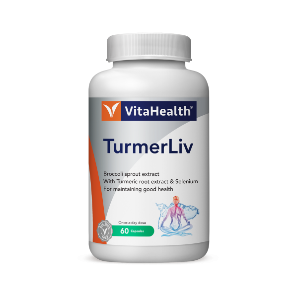 Vita TurmerLiv Caps x 60's