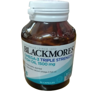 B/Mores Omega-3 Triple Strength Fish Oil Caps 1500mg x 30's