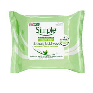 Simple Cleansing Wipes x 20's