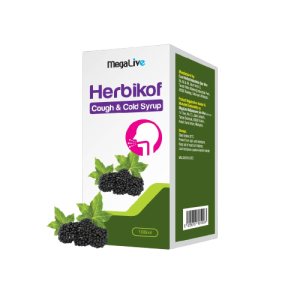 MegaLive Herbikof Cough & Cold Syrup x 100ml