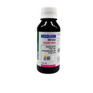 Hosolvan DM Elixir Sugar Free x 120ml