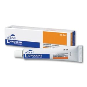 Lignocaine 2% Gel x 20g (Axcel)
