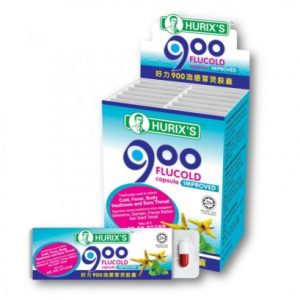 Hurixs 900 Flucold Capsule (Improved) 12x6's