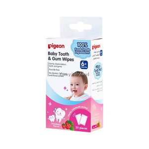 Pigeon Baby Tooth & Gum Wipes (Straw) x 20's (79823)