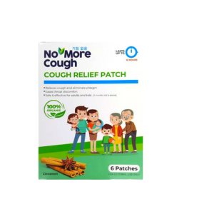 No More Cough Relief Patch x 6's