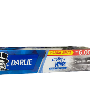 Darlie T/P All Shiny White Charcoal Clean x 80g (H/Jimat RM6.00)