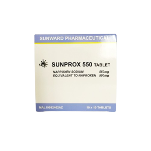 Sunprox Tabs 550mg 50x10's (SW)