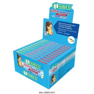 Hurixs 600 Fluaway Capsule (Improved) 12x9's