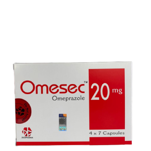 Omesec Caps 20mg 4x7's