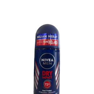 Nivea Deo R/On Dry Impact (Men) x 50ml (RM10.40)