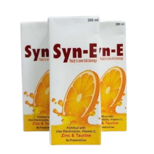 Syn-E Electrolytes Orange Juice x 200ml