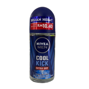 Nivea Deo R/On Cool Kick (Men) x 50ml (RM10.40)