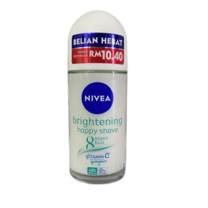 Nivea Deo R/On Brightening (H/Shave) x 50ml (RM10.40)