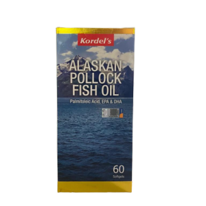 Kordels Alaskan Pollock Fish Oil S/Gel 1000mg x 60's