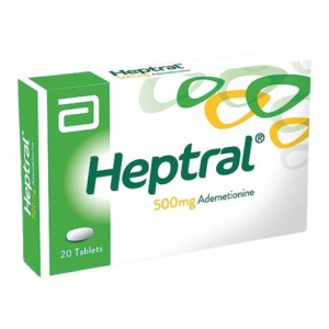 Heptral Tabs 500mg 2x10's