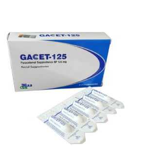 Gacet Supp 125mg 2x5's