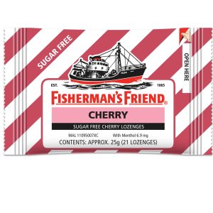 Fishermans S/Free (Cherry) Loz. 24 x 25g