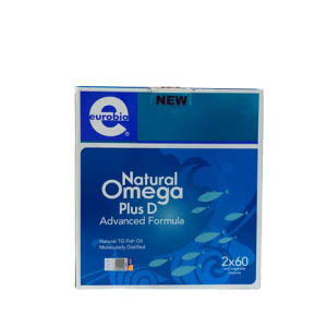 Eurobio Nat. Omega Plus D Adv Formula V/Caps 2x60's