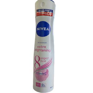 Nivea Deo Body Spray Extra Brightening (Fem) x 150 (RM16.80)