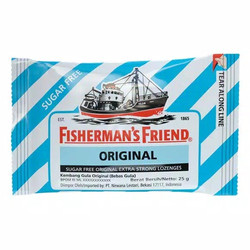 Fishermans S/Free Ori(Biru)Loz. 25g x 24's