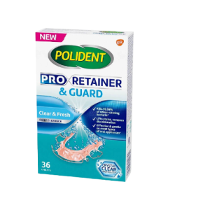 Polident ProRetainer & Guard Cleanser Tabs x 36's (Barcode Promo)