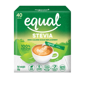 Equal Stevia Sticks x 40's (Hijau)