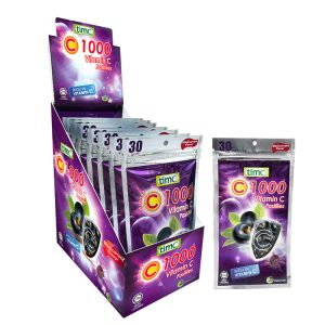 Timo Orange C1000 Vit C Pastilles (B/Current) 30g x 12's