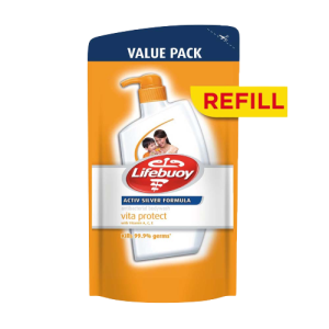 Lifebuoy B/Wash Multivitamins A/Bacterial Refill x 450ml (V/Protect)