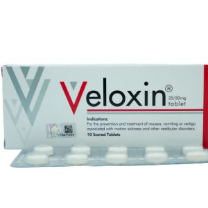 Veloxin Tab 25/50mg 30 x 10's