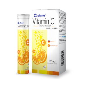 Shine Vit. C Tabs Eff 1000mg 2x15's
