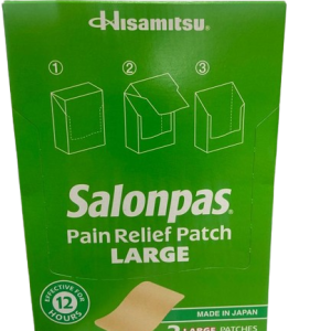 Salonpas Pain Relief Patch (Large) 6x3's