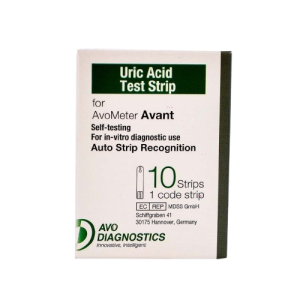 Avometer Uric Acid Test Strips x 10?s