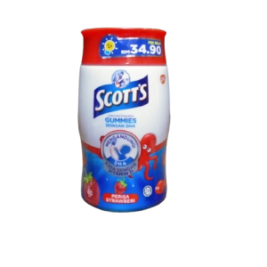 Scotts DHA Gummies (Straw) x 60s (RM34.90)
