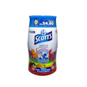 Scotts DHA Gummies Mix Flavour x 60's (RM34.90)