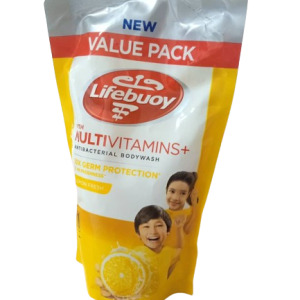 Lifebuoy BWash Multivitamins+ A/Bacterial Refill x 450ml (Lemon Fresh)