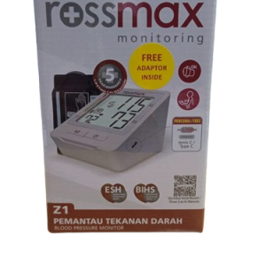 Rossmax B/Press Monitor Z1 x Each (Foc Adapter)