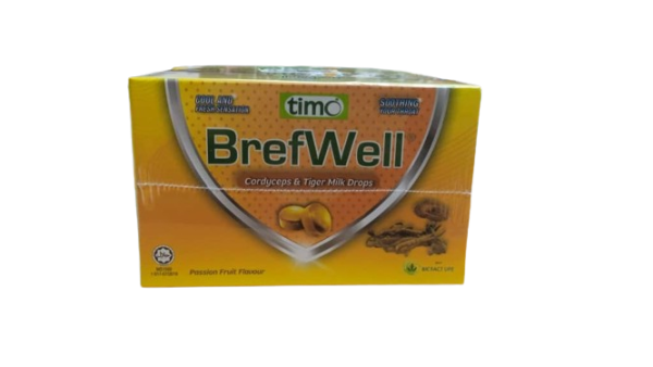 Timo Brefwell Cordyceps & Tiger Milk Drops  2x6's