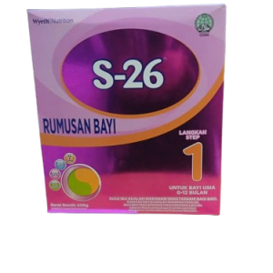 S-26 Rumusan Bayi Langkah 1 (0-12 bulan) x 600g