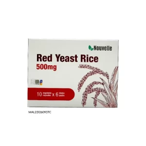 Nouvelle Red Yeast Rice 500mg V/Caps x 60's