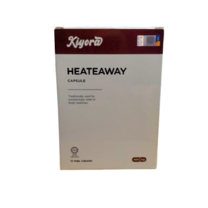 Kiyora Heateaway 400mg V/Caps x 12's
