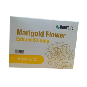 Nouvelle Marigold Flower Extract 62.5mg V/Caps x 60's
