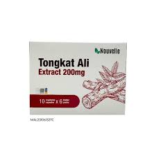 Nouvelle Tongkat Ali Extract 200mg V/Caps x 60's