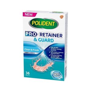 Polident ProRetainer & Guard Cleanser Tabs x 36's (Jimat 15%)