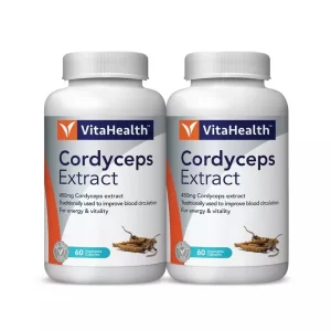 Vita Cordyceps Extract Caps 450mg 2x60's