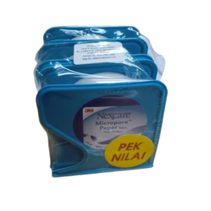 Nexcare Micropore Tape 1/2 in (Cut) x3's