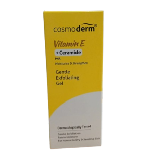 Cosmoderm Vit E + Ceramide Gentle Exfoliating Gel x 50ml