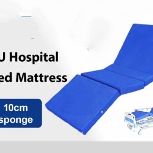 Four Fold Mattress For Hospital Bed-8cm (3'') PVC Blue x Each