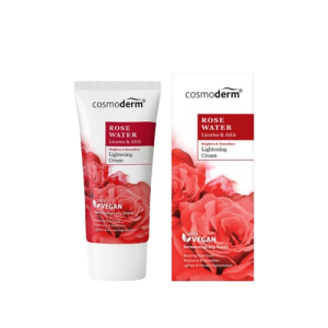 Cosmoderm Rose Water Lightening Cream x 50ml